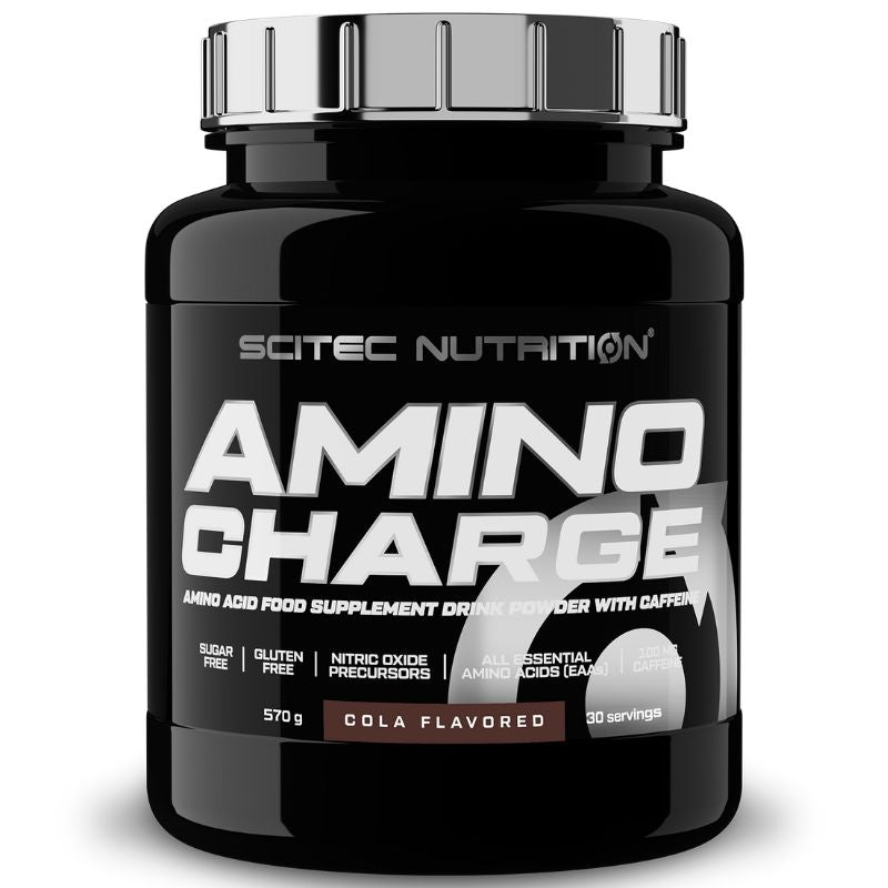 Scitec Nutrition Amino Charge, 570 g. Aminoacidi essenziali con caffeina