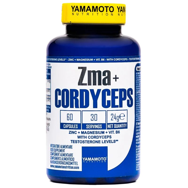YAMAMOTO NUTRITION ZMA + CORDYCEPS 60 CAPSULE