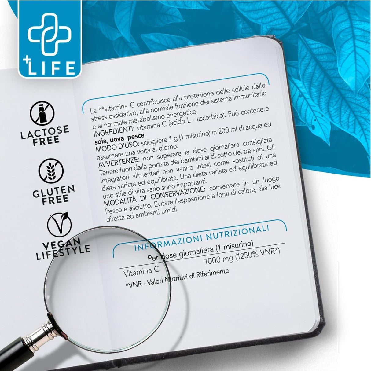 +Life Vitamina C 300 Grammi