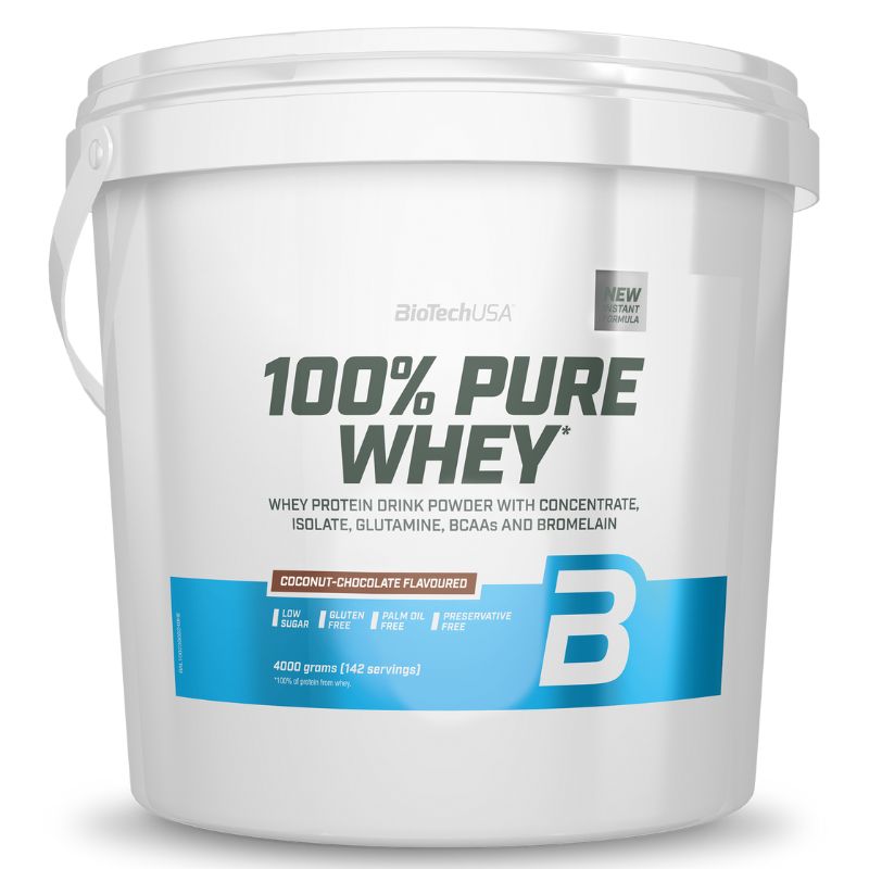 BIOTECH USA 100% PURE WHEY 4 KG