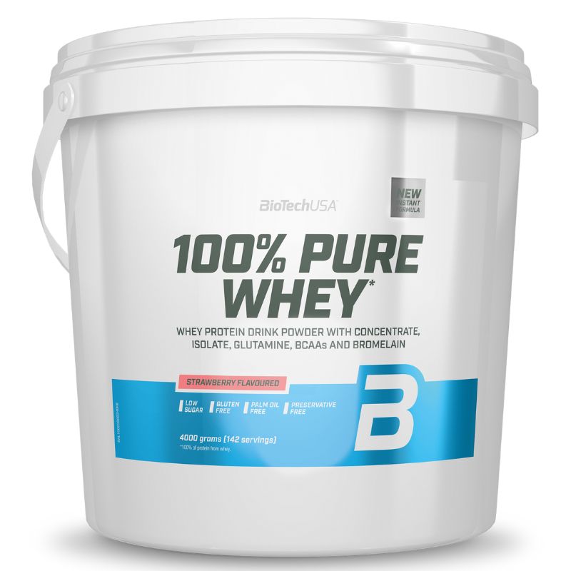 BIOTECH USA 100% PURE WHEY 4 KG