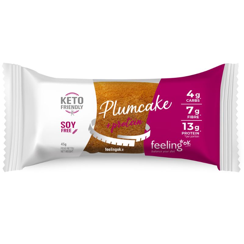 FEELING OK PLUMCAKE VANIGLIA LIMONE START DA 45 GRAMMI