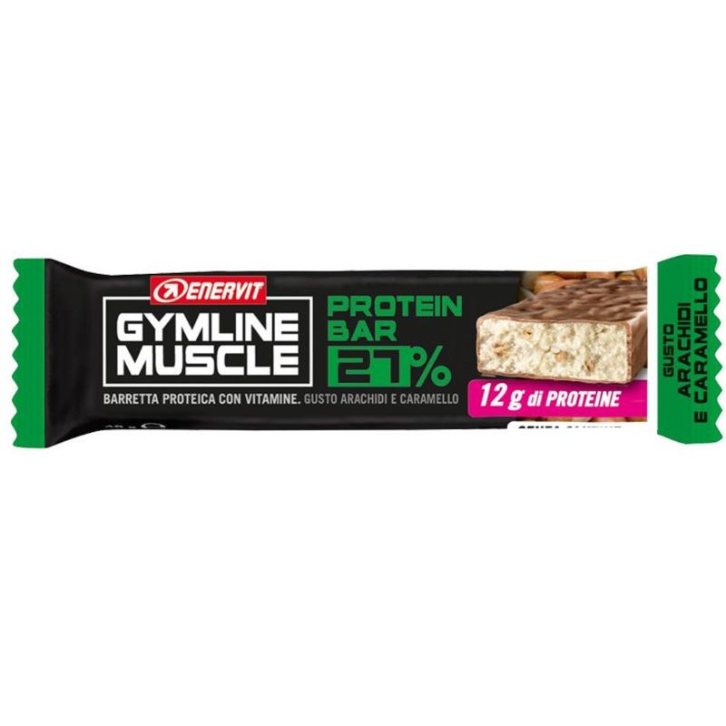 ENERVIT GYMLINE MUSCLE HIGH PROTEIN BAR 27% 1 BARRETTA DA 45 GRAMMI