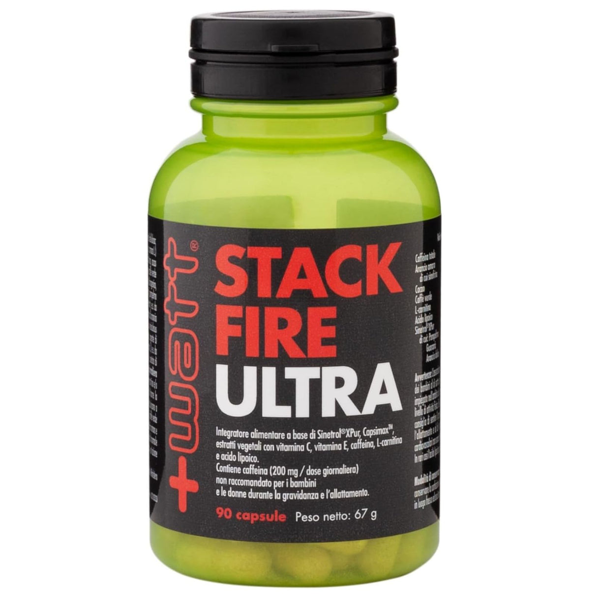 +WATT FIRE STACK ULTRA 90 CAPSULE