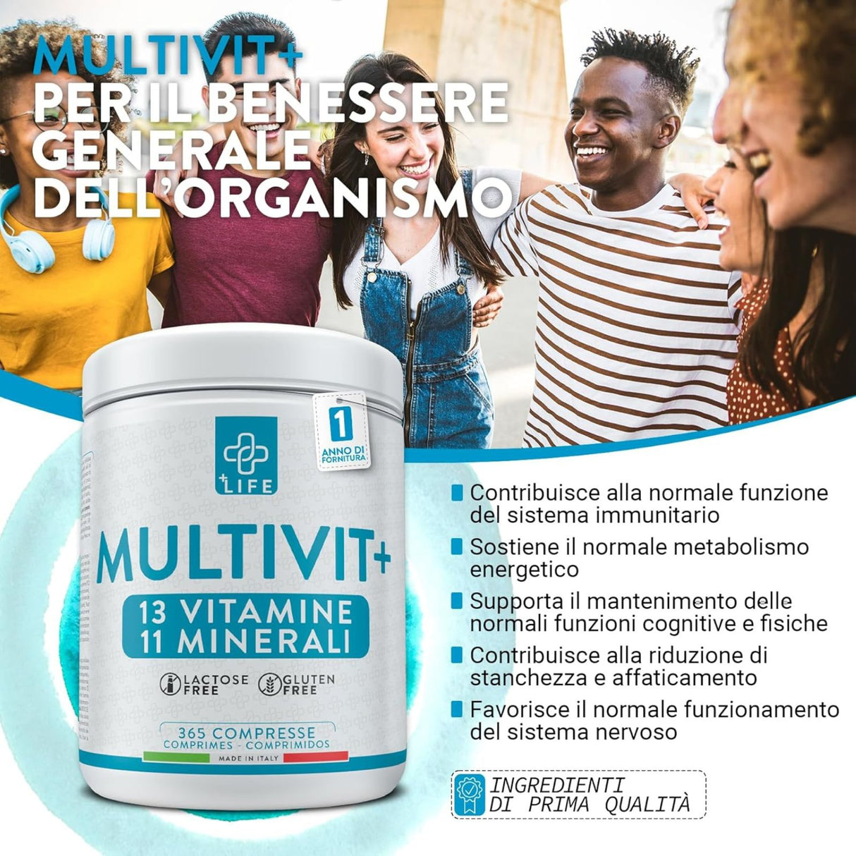 +Life Multivit+ 365 Compresse