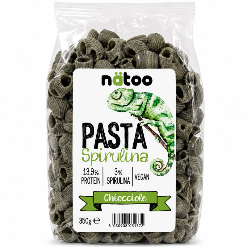 NATOO PASTA SPIRULINA - CHIOCCIOLE 350 GRAMMI