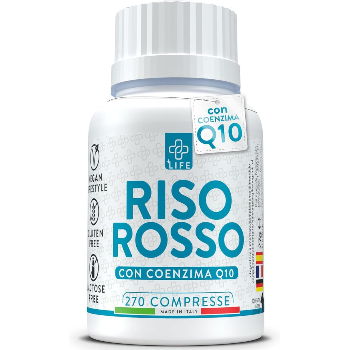 +Life Riso Rosso Coenzima Q10 270 Compresse