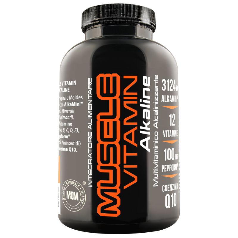 NET INTEGRATORI MUSCLE VITAMIN ALKALINE 120 COMPRESSE