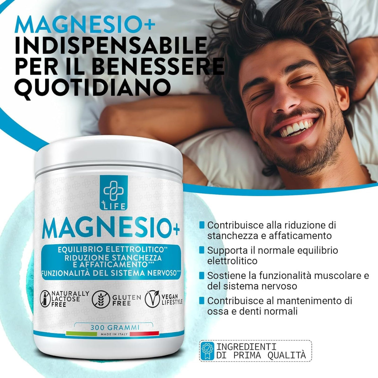 +Life Magnesio 330 Grammi