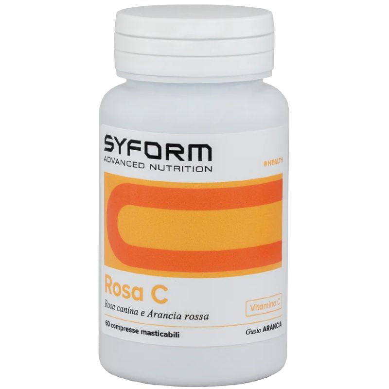 Syform Rosa C 60 Compresse Masticabili Gusto Arancia