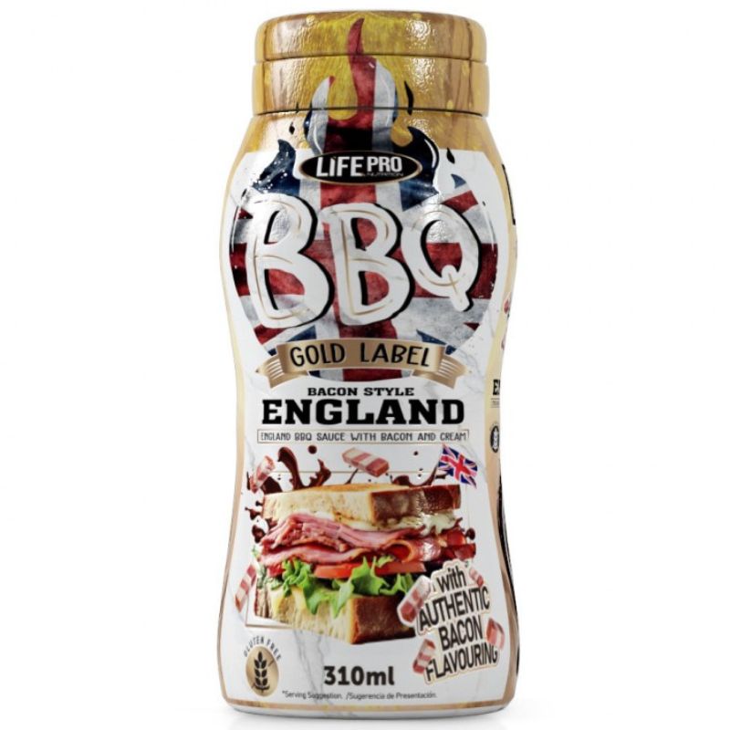 Sau Zero Salsa Zero Calorie England Barbecue 310 Ml