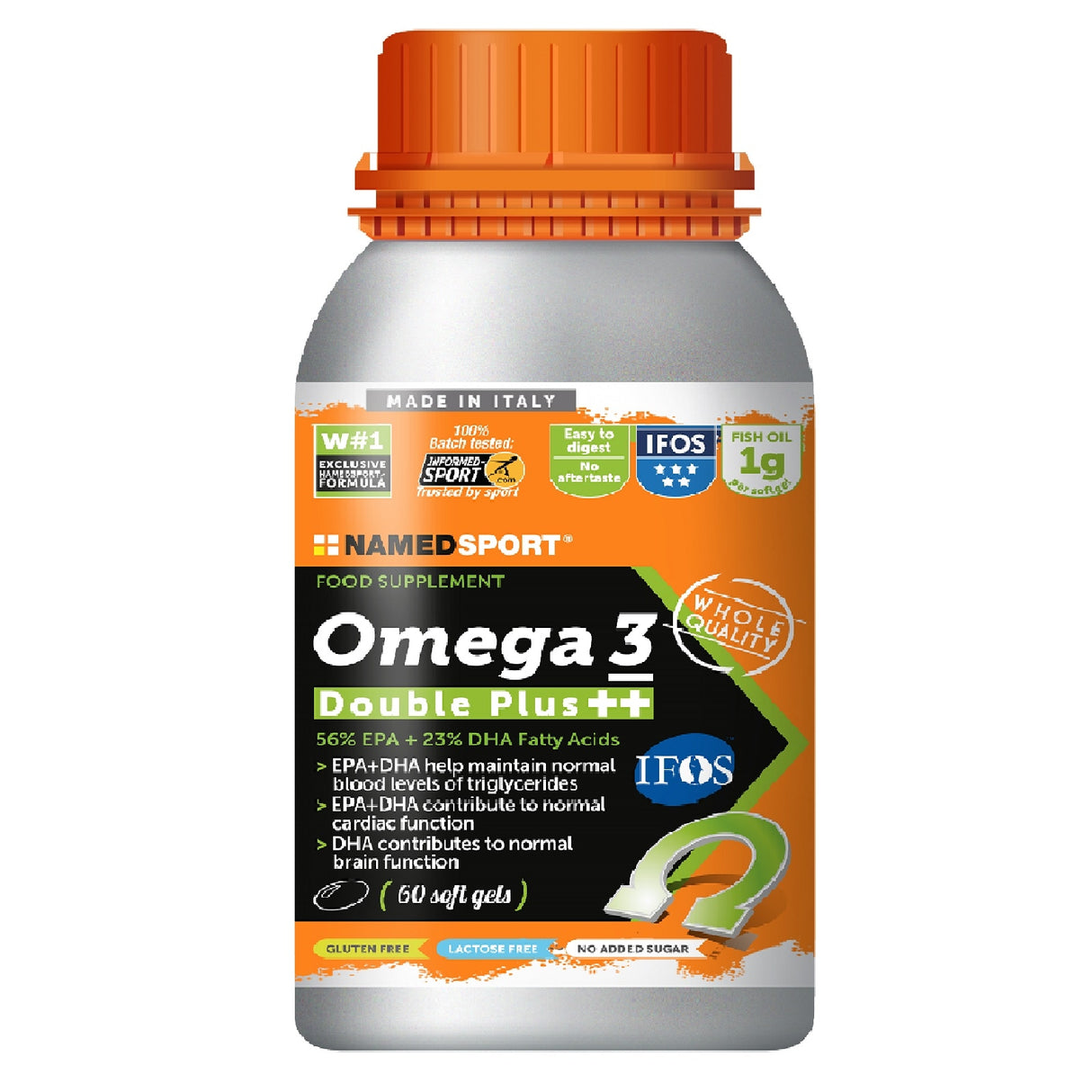 NAMED SPORT OMEGA 3 DOUBLE PLUS ++ 60 SOFT GEL