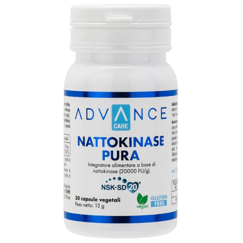 Advance Care Nattokinase Pura 30 Capsule Vegetali