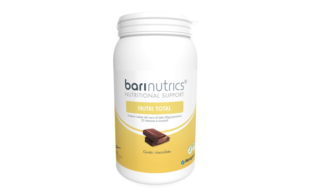 Metagenics BariNutrics Nutri Total 795 Grammi Gusto Cioccolato