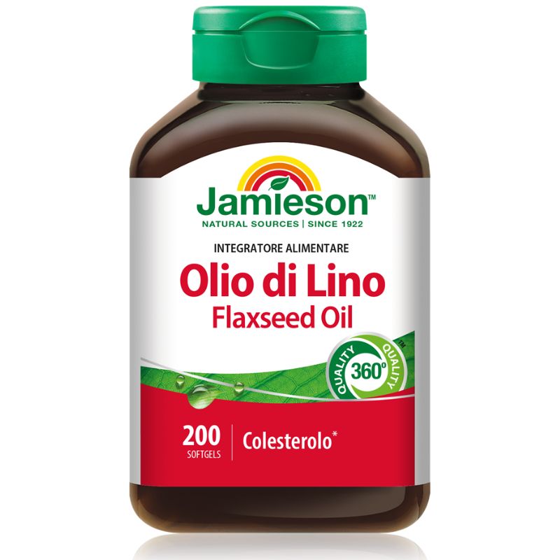 Jamieson Olio Di Lino 200 Softgels
