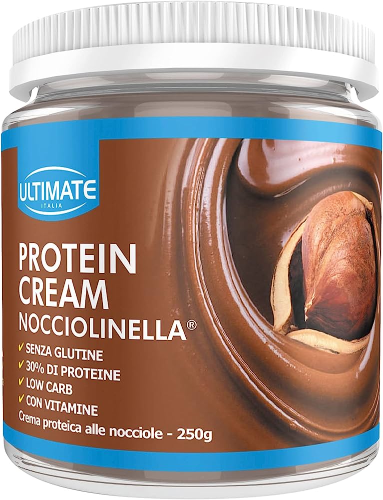 Ultimate Italia Protein Cream 250 Grammi Gusto Nocciolinella