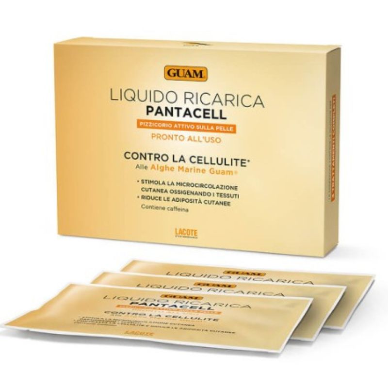 Guam Pantacell Anticellulite Intensivo Ricarica 3 Buste Da 100 Ml