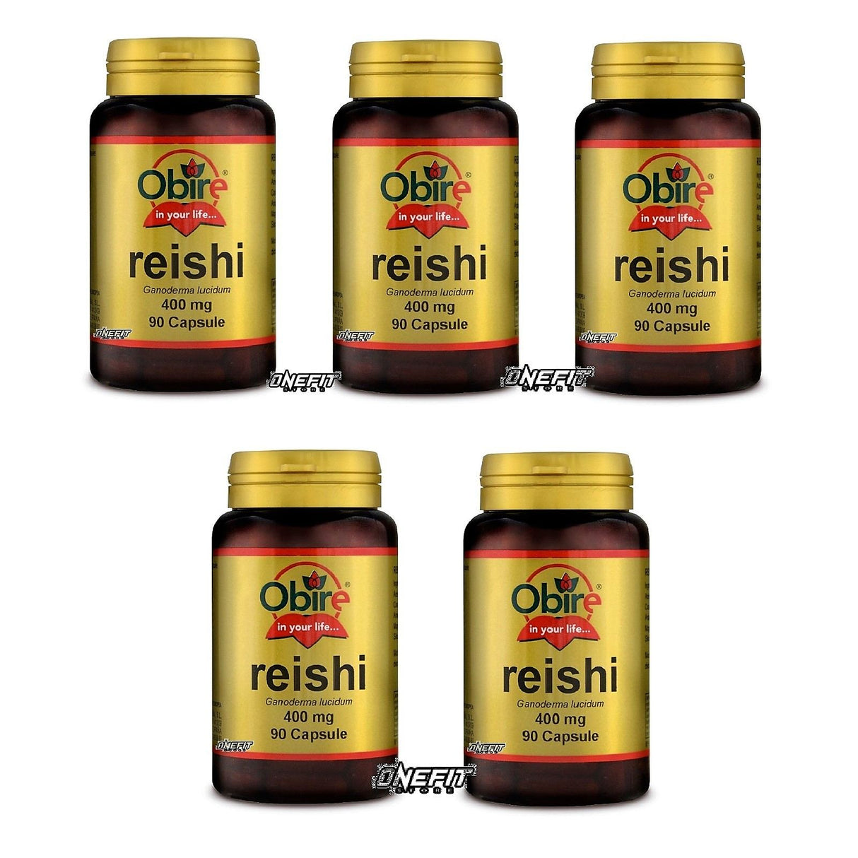 OBIRE REISHI 5 CONFEZIONI DA 90 CAPSULE