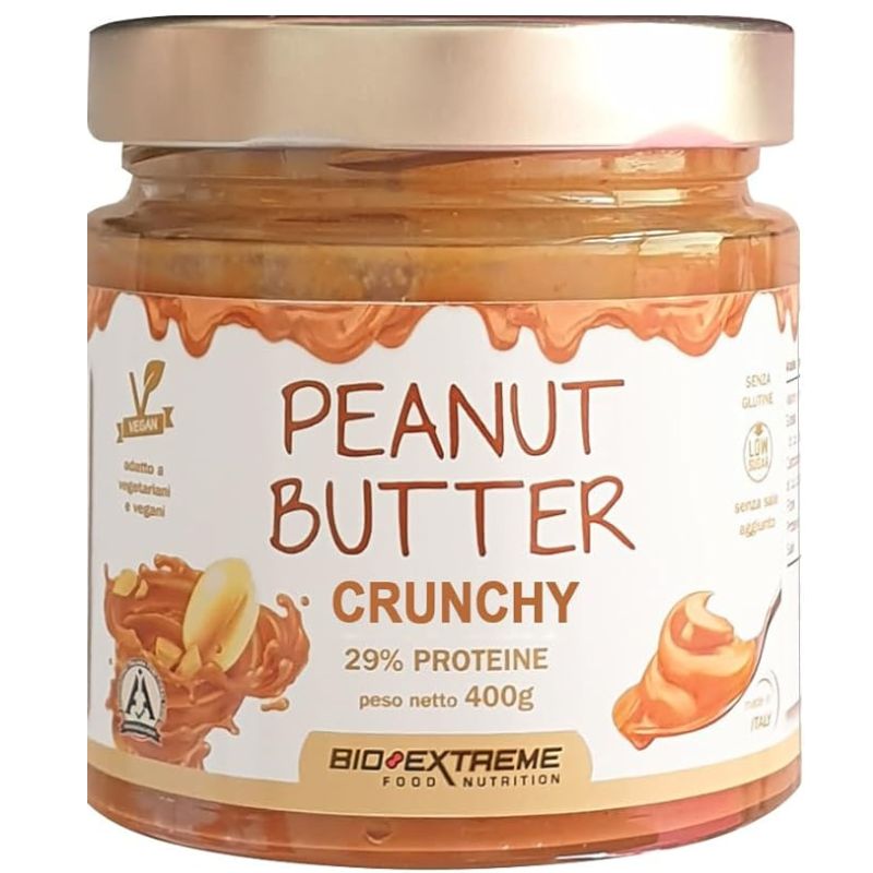 Bio Extreme Cream Peanut Butter Crunchy 400 Grammi