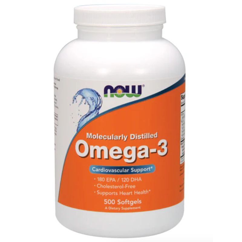 Now Foods Omega 3 Fish Oil 500 Softgels