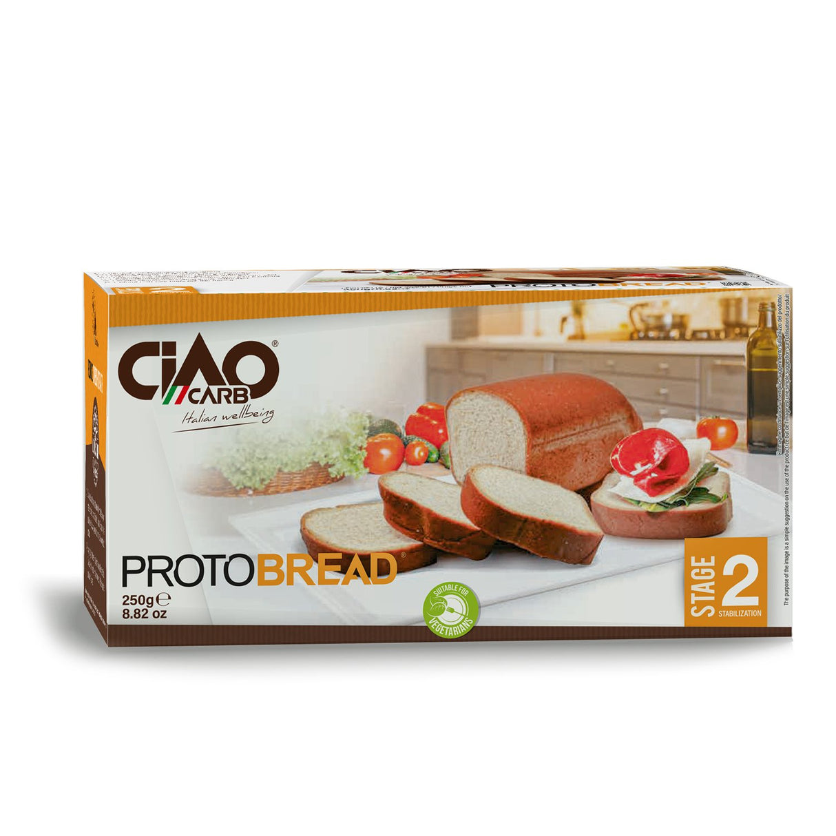 CIAOCARB STAGE2 PROTOBREAD 250 GRAMMI