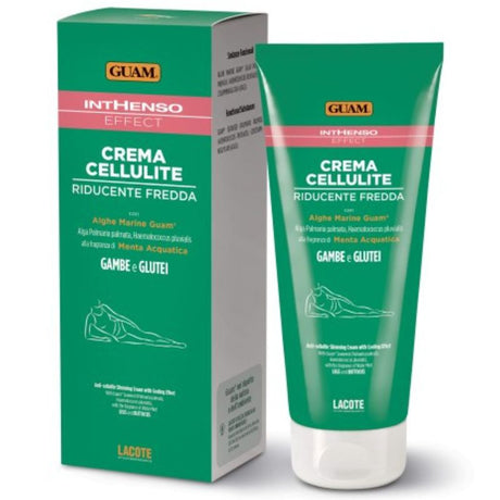 Guam Inthenso Effect Crema Cellulite Riducente Fredda Gambe e Glutei 200 Ml