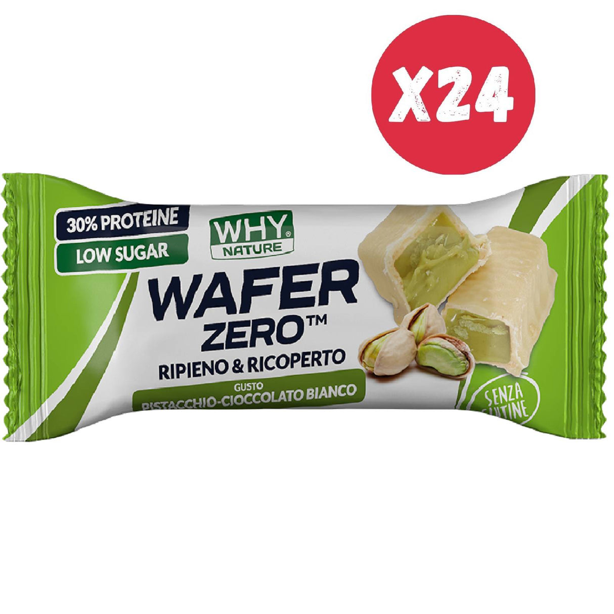 WHY NATURE WAFER ZERO 24 CONFEZIONI DA 35 GRAMMI