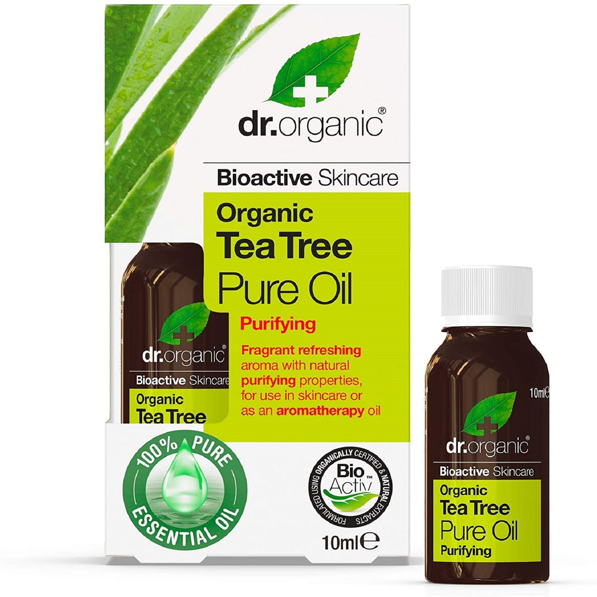 DR ORGANIC TEA TREE ESSENTIAL OIL 10 ML
