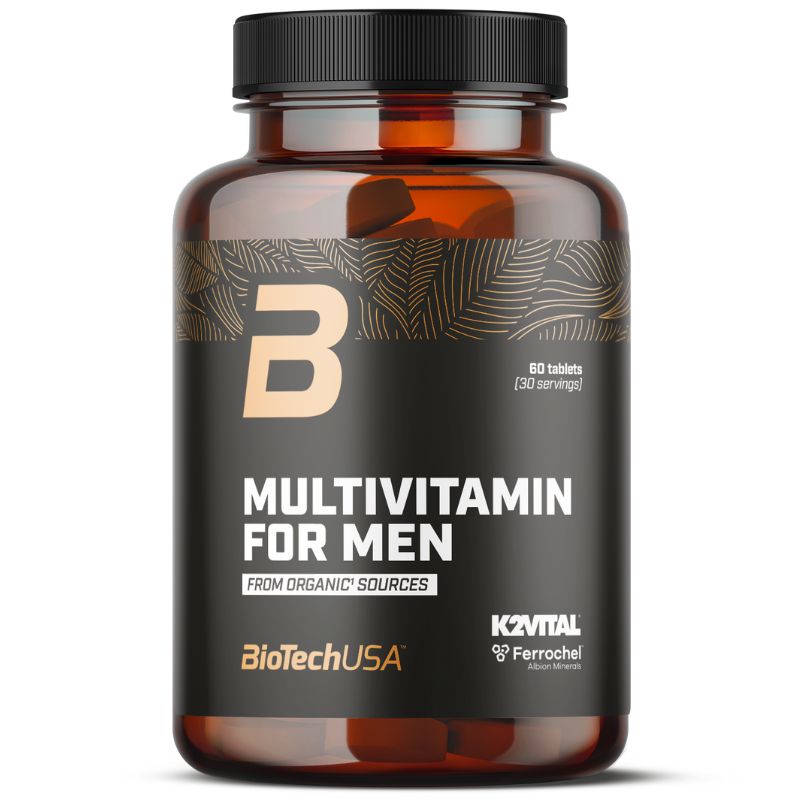 Biotech Usa Multivitamin For Men From Organic Sources 60 Compresse