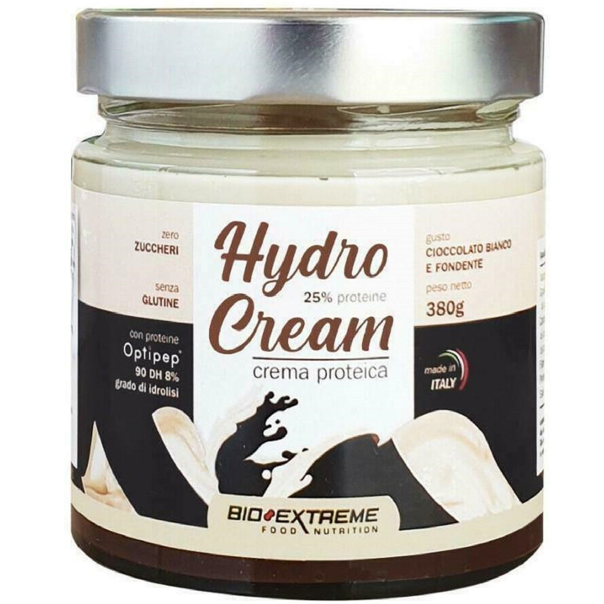 Bio Extreme Hydro Cream Cioccolato Bianco e Fondente 380 Grammi