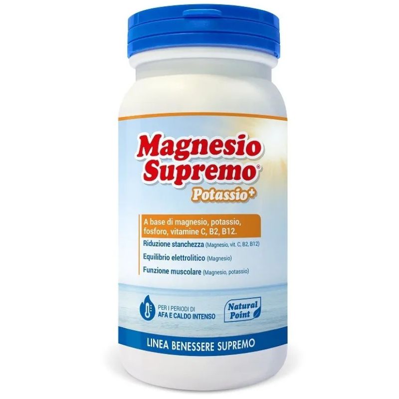 Natural Point Magnesio Supremo Potassio 150 Grammi