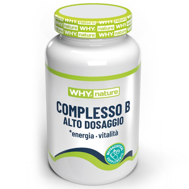 Why Nature Complesso B Alto Dosaggio 60 Compresse
