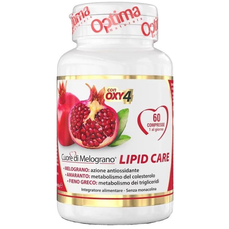 Optima Naturals Cuore Di Melograno Lipid Care 60 Compresse