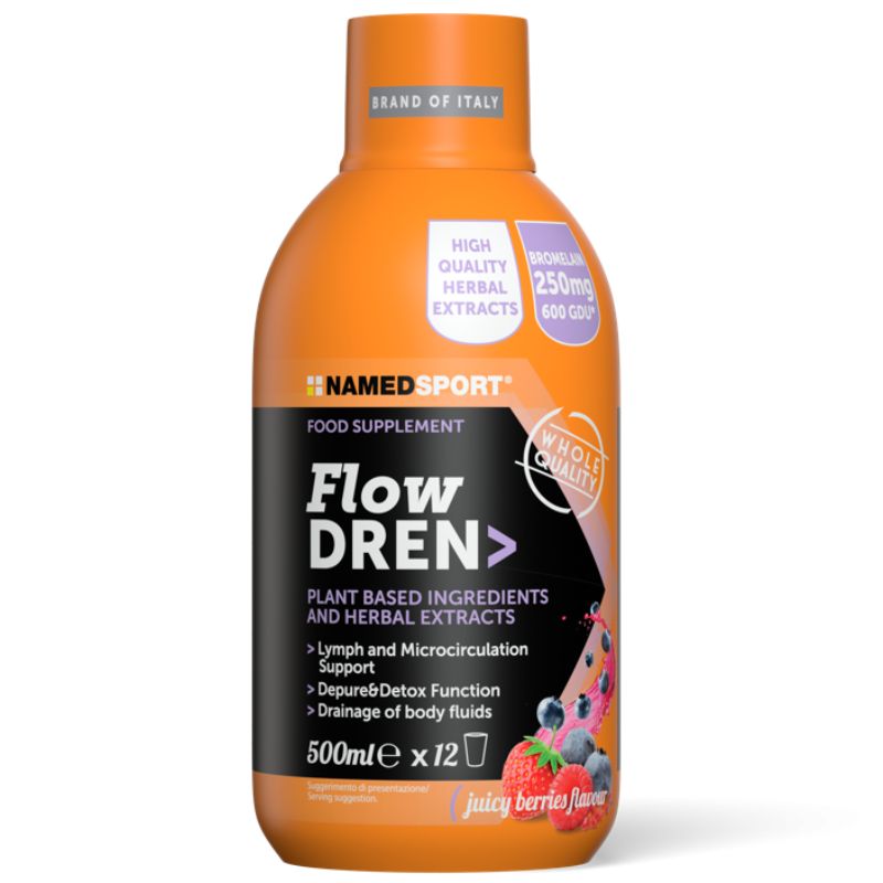 Named Sport Flow Dren 500 ML Juicy Berries Flavour