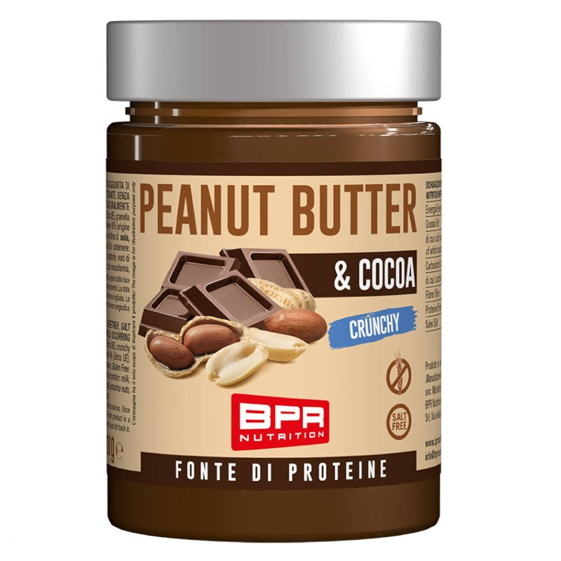 Bpr Nutrition Peanut Butter & Cocoa Crunchy 300 Grammi