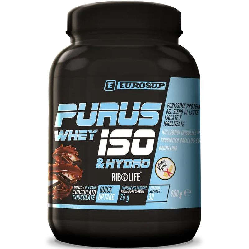 Eurosup Purus Whey Iso & Hydro 900 Grammi