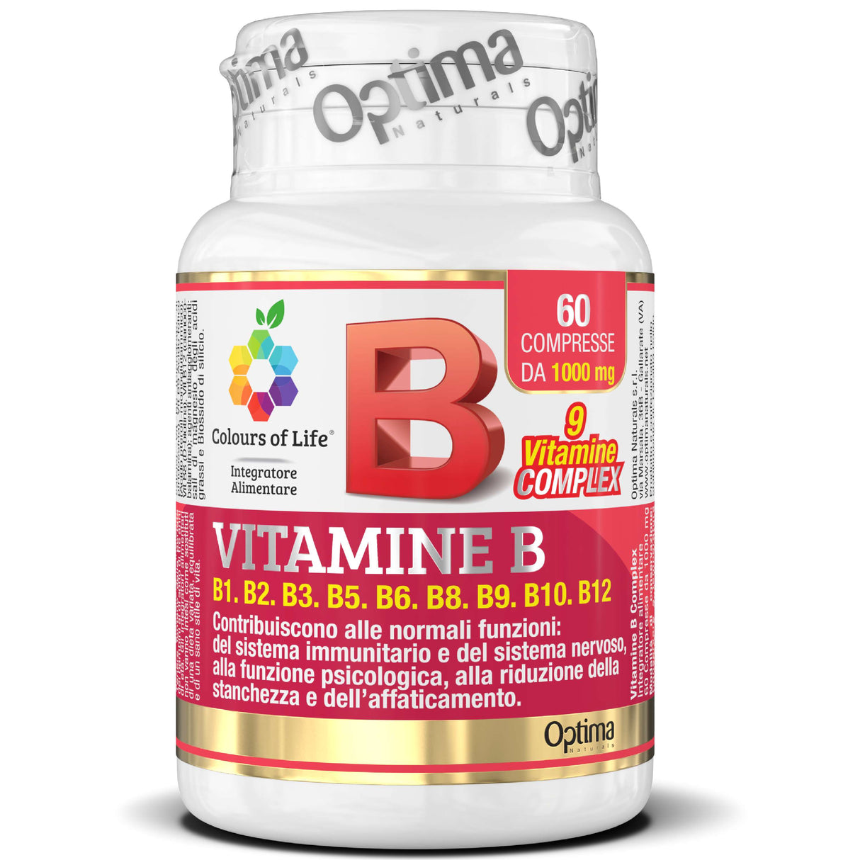 OPTIMA VITAMINA B COMPLEX 60 COMPRESSE