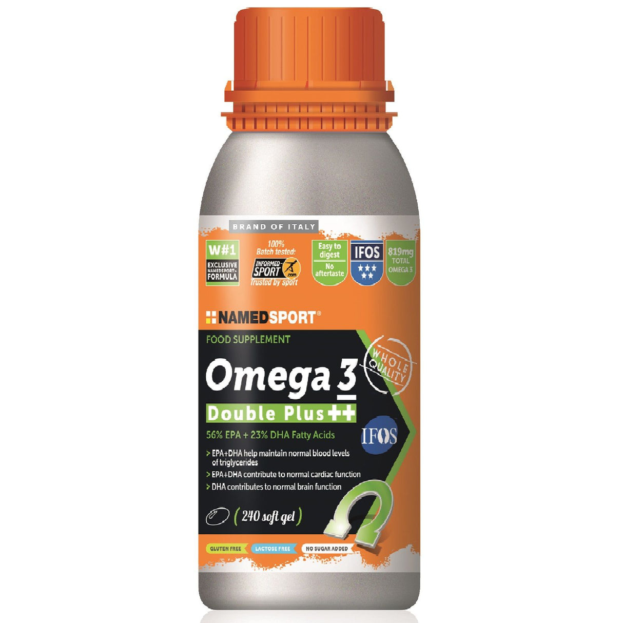 NAMED SPORT OMEGA 3 DOUBLE PLUS ++ 240 SOFT GEL