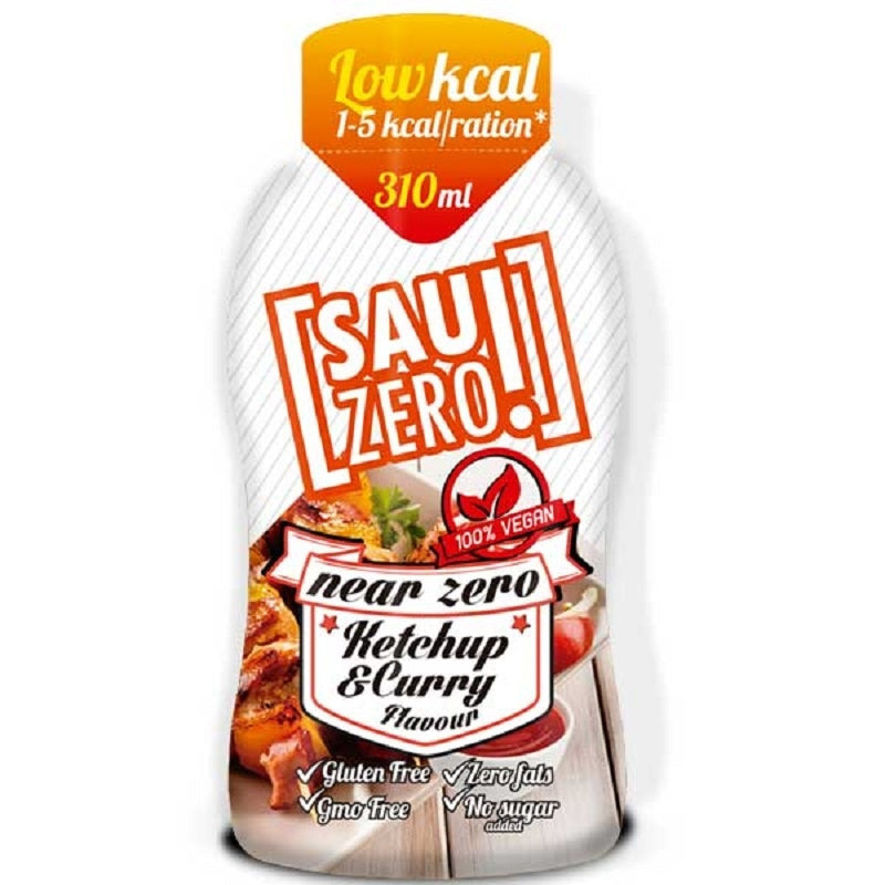 SAU ZERO SALSA ZERO CALORIE KETCHUP E CURRY 310 ML