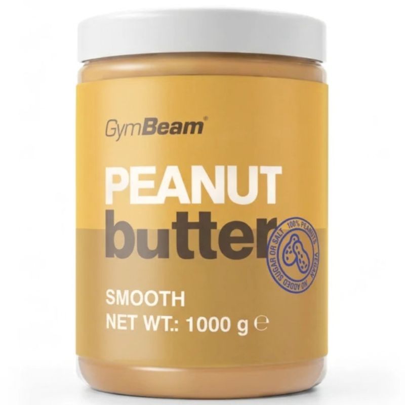 GymBeam Peanut Butter Smooth 1 Kg
