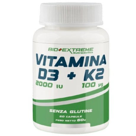 Bio Extreme Vitamina 2000 UI D3 + K2 60 Capsule