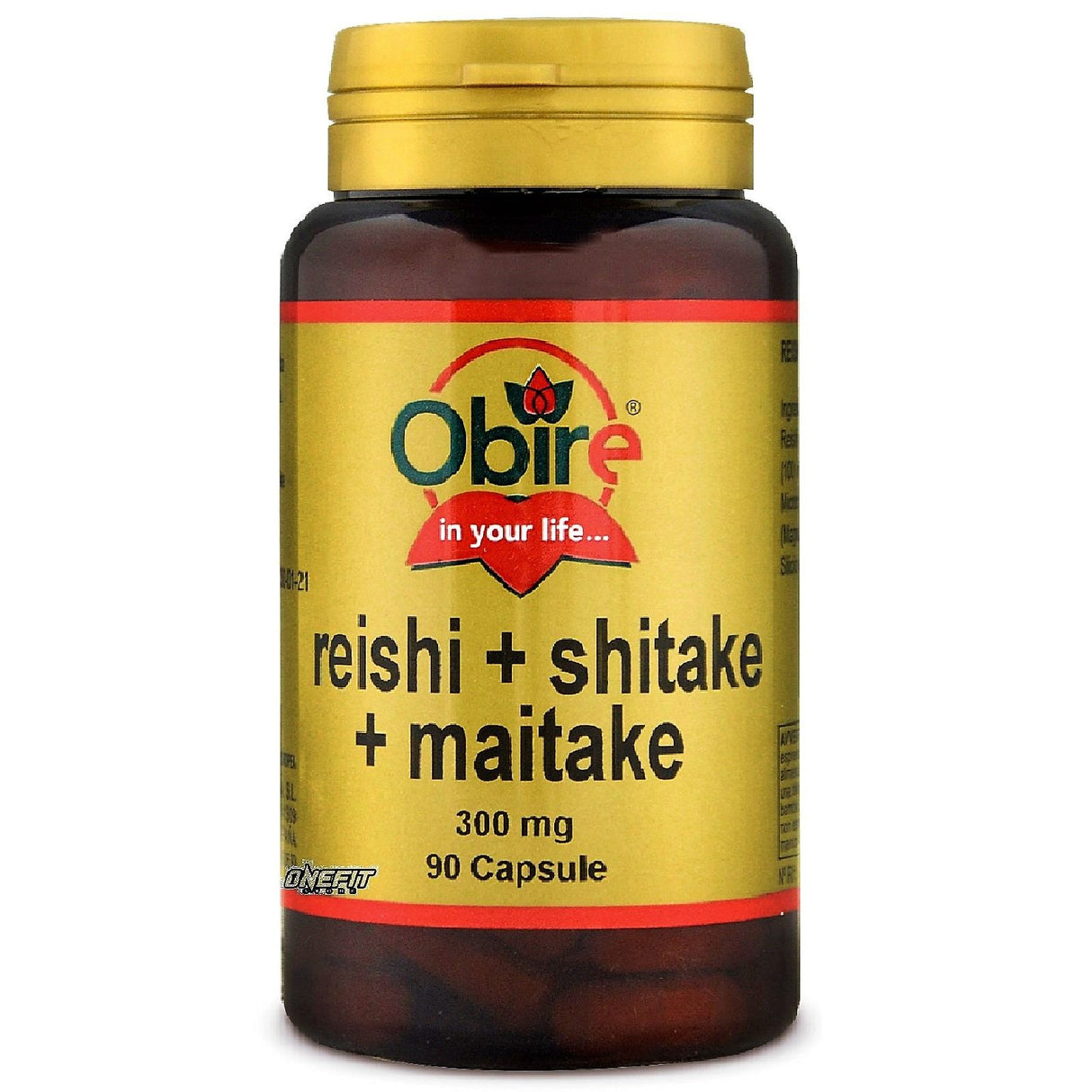 OBIRE REISHI+SHITAKE+MAITAKE 90 CAPSULE