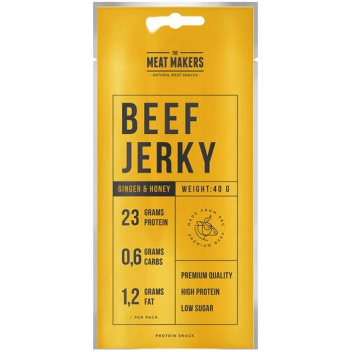 PRONUTRITION BEEF JERKY GINGER E MIELE 1 BUSTA DA 40 GRAMMI