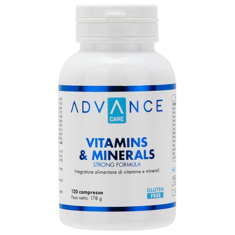 Advance Care Vitamins & Minerals 120 Compresse