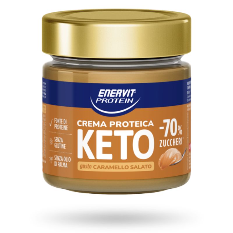 Enervit Protein Cream Keto Caramello Salato 180 Grammi
