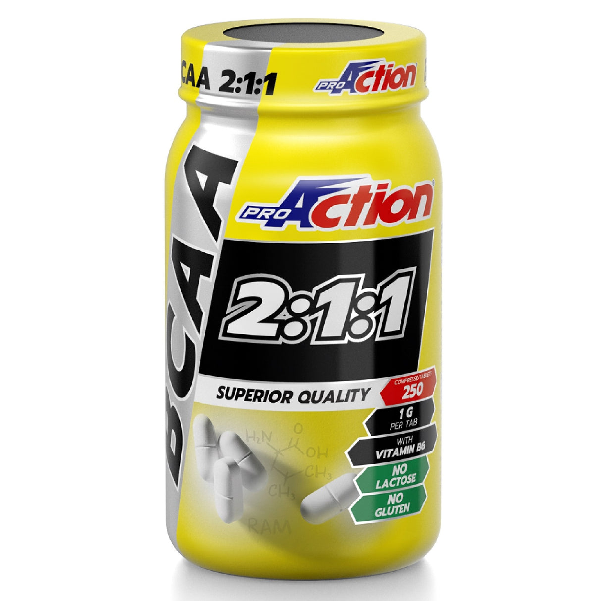 Proaction Bcaa 2:1:1 Con Vitamina B6 Da 130 Compresse