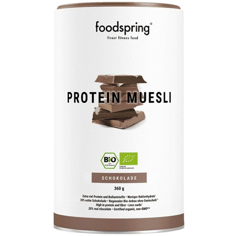 foodspring protein muesli 360 grammi