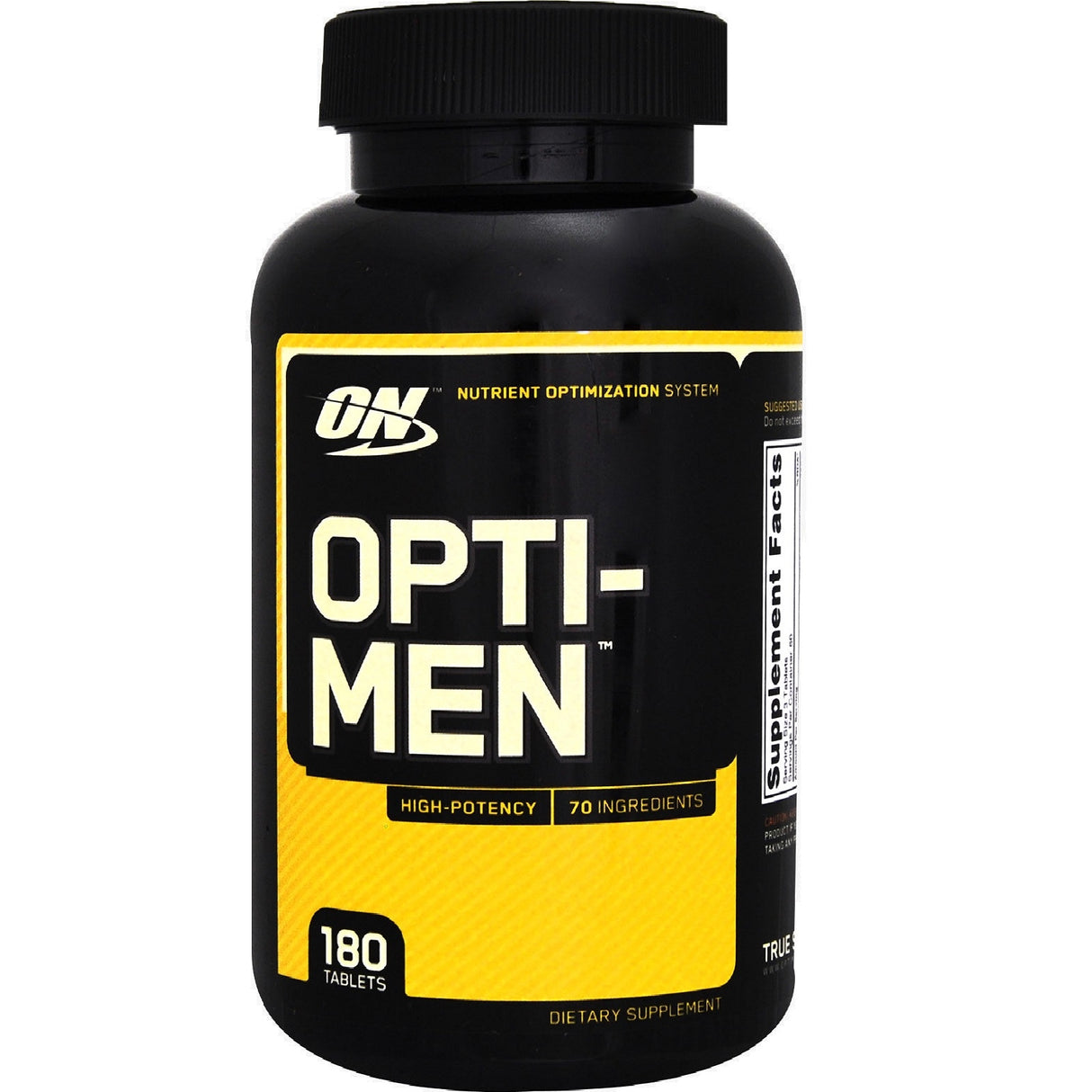 ON OPTIMUM NUTRITION OPTI-MEN 180 COMPRESSE