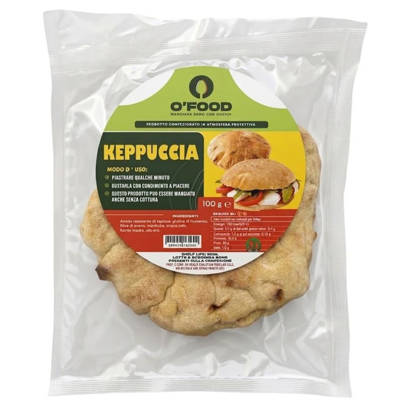 O'Food Keppuccia 100 Grammi