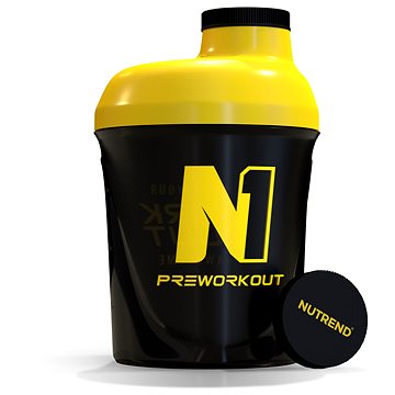 NUTREND N1 SHAKER 300ML GIALLO/NERO